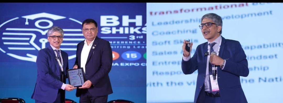 Felicitation and keynote at the Bharat Shiksha Conference, 3rd Edition